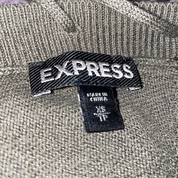 Express Womens XS Sweater Cras Cross Back Detail - Picture 7 of 7